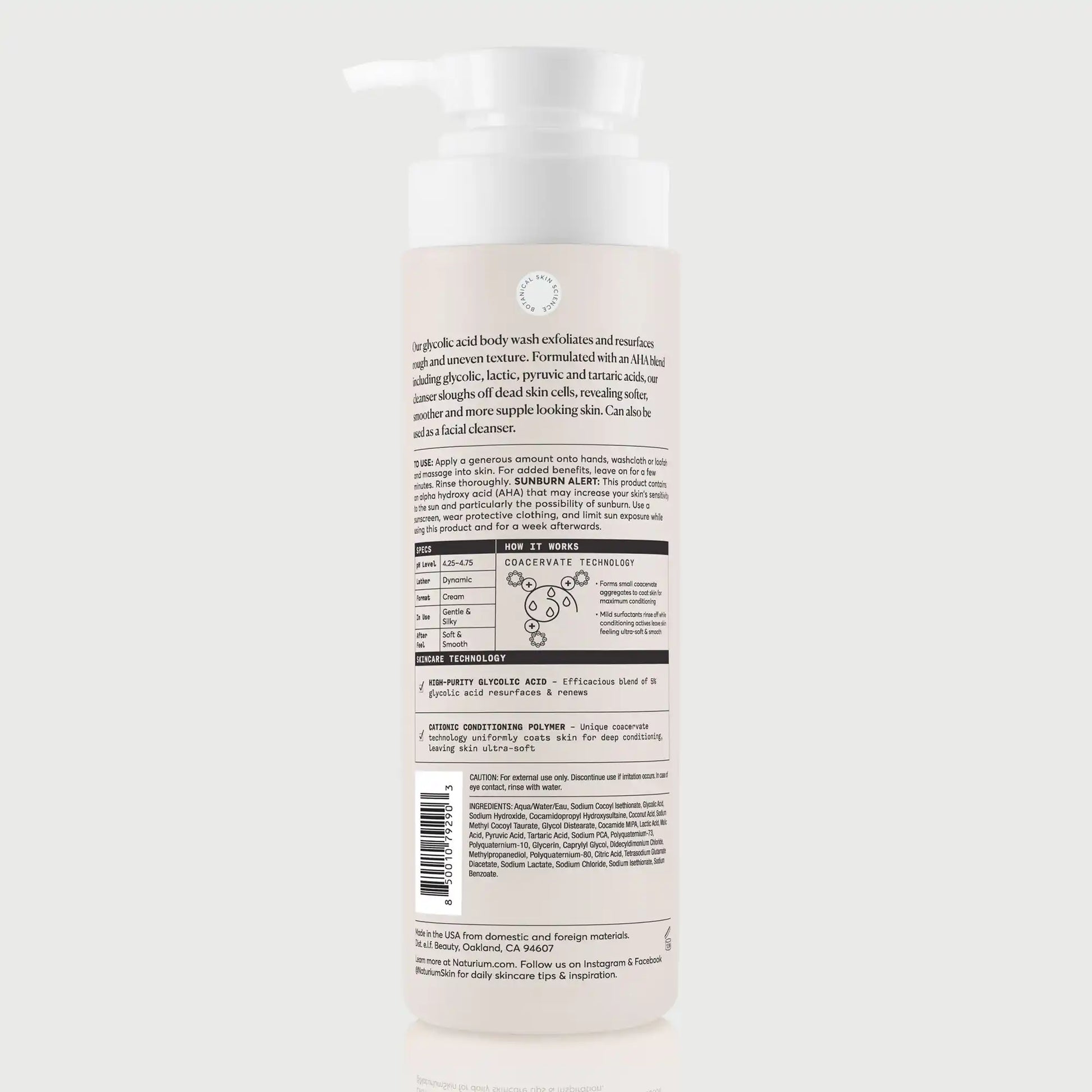 the-smoother-glycolic-acid-exfoliating-body-wash-v5 NATR-40002_The-Smoother_bonebkgd_back.webp