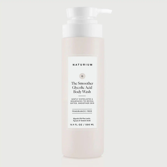 the-smoother-glycolic-acid-exfoliating-body-wash-v5 NATR-40002_The-Smoother_bonebkgd_front.webp