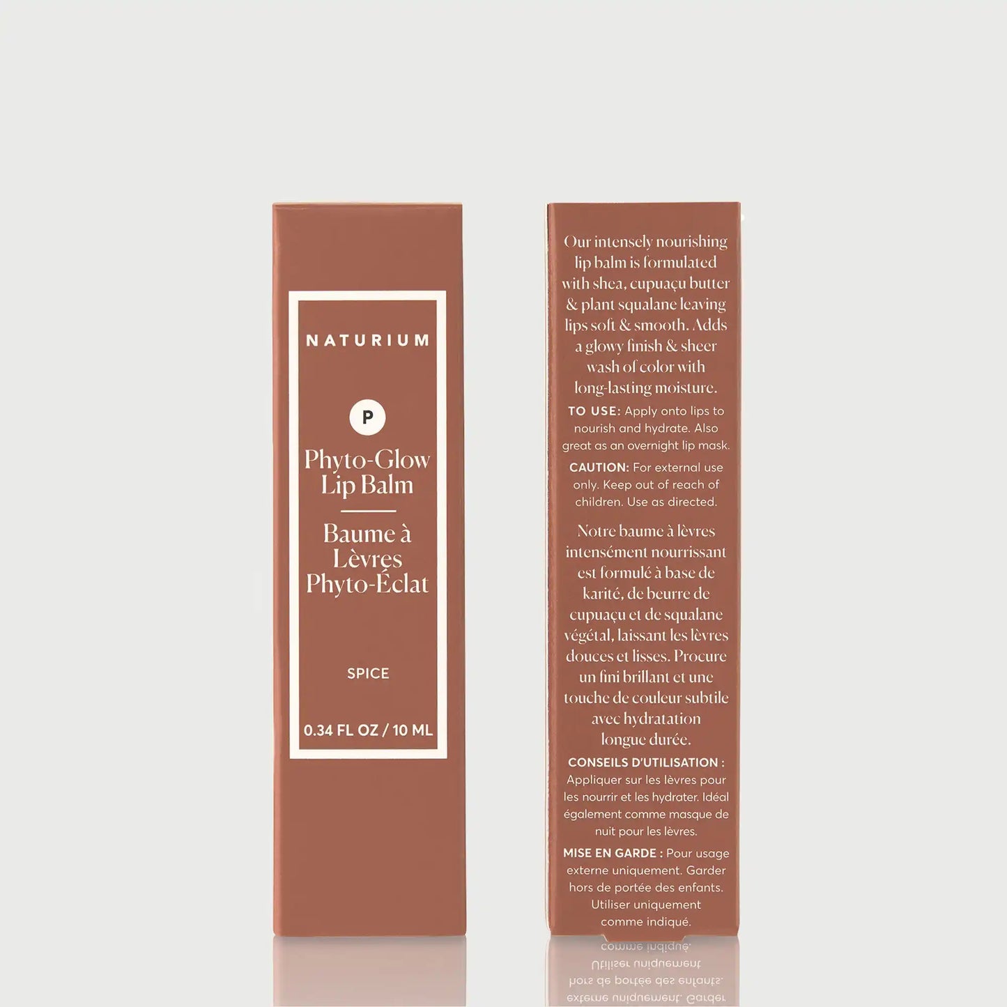 phyto-glow-lip-balm-spice-h8 NATR-60113-PhytoGlow-Spice-UC-Front-Back-bonebkgd.webp
