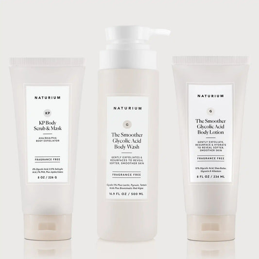 the-glycolic-acid-body-bundle-f2 NATR_KPScrub_SmootherBodyWash_SmootherLotion_Bundle_ecomm.webp